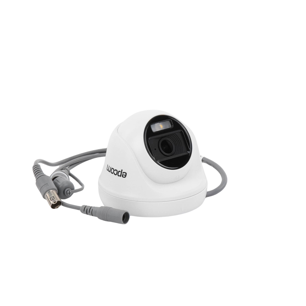 Turret TURBOHD 2 Megapíxel (1080p) / Imagen a color 24/7 / Lente 2.8 mm / Policarbonato / Luz Blanca 20 mts / Interior / Microfono Integrado / TVI-AHD-CVI-CVBS / dWDR - Imagen 6