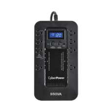 UPS de 650 VA/390 W, Topología Standby con Modo Ahorrador ECO, Entrada 120 Vca NEMA 5-15P, Con 8 Tomas NEMA 5-15R
