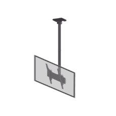 Montaje de Techo para Pantallas de  32"- 75I"| VESA 100 X 100 HASTA 400 X 400| Capacidad Máxima de Carga 50Kg