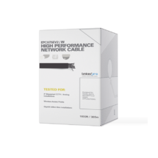 Bobina de 305 Metros (1000 Pies) Cat5e, Aleaci?n de Cobre y Aluminio (CCA) Color Blanco, Uso Interior