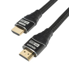 Cable HDMI de 1.8 Metros (5.91 Pies) | Alta Definici?n | Longitud | Versi?n 2.0 | Alta Velocidad 18Gbps | 4K@60Hz | Conectores Chapados en Oro | Tipo Redondo