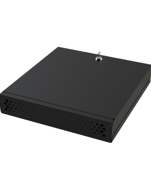 Gabinete Metálico de Seguridad para DVR/NVR, Ancho 396 mm x 78 mm de Alto x
