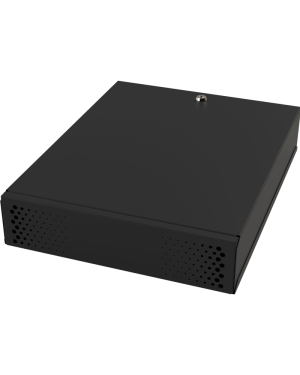 Gabinete Metálico para DVR/NVR. Tamaño Max. de DVR/NVR: 445 x 88 x 400mm (An.xAl.xProf.). Compatible con Fuente SLIM.