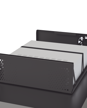 Gabinete Metálico para DVR/NVR con Chapa y llave.