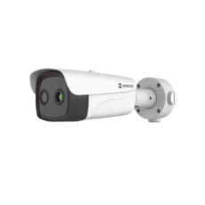 Bala IP Térmica 640 × 512 / Lente 35 mm / Termométrica / Detección de Temperatura / PoE+ / Exterior IP67 / Recubrimiento Anticorrosivo / MicroSD