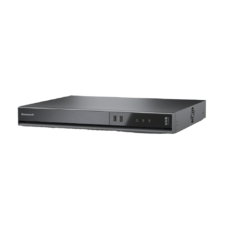 NVR 8 Megapixel (4K) / 16 Canales / 16 Puertos PoE+ / H.265 / 2 Bahías de Disco Duro (No incluidos) / Conexión P2P / ONVIF / NDAA / Soporta IA / Serie 35 / Audio y Alarmas I/O / Honeywell Security