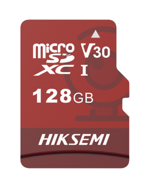 Memoria microSD / Clase 10 de 128 GB / Especializada Para Videovigilancia (Uso 24/7) / Compatibles con cámaras HIKVISION y Otras Marcas / 95 MB/s Lectura / 50 MB/s Escritura