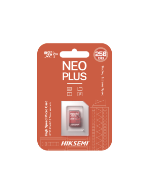 Memoria microSD / Clase 10 de 256 GB / Especializada Para Videovigilancia (Uso 24/7) / Compatibles con cámaras HIKVISION y Otras Marcas / 95 MB/s Lectura / 55 MB/s Escritura