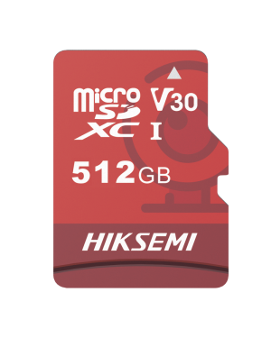 Memoria MicroSD / Clase 10 de 512 GB / Especializada Para Videovigilancia (Uso 24/7) / Compatibles con cámaras HIKVISION y Otras Marcas / 95 MB/s Lectura / 60 MB/s Escritura