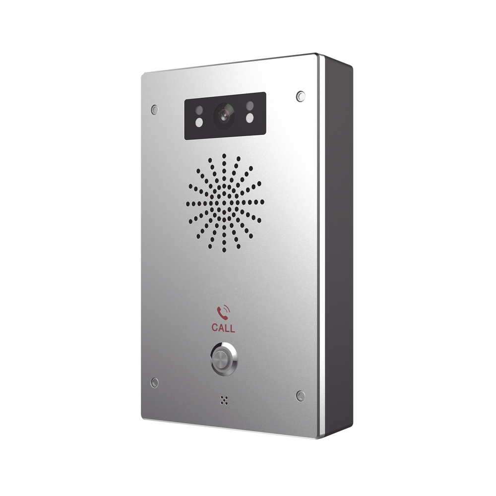 Video Intercomunicador IP, 2 líneas SIP, 2 relevadores con botón para llamada, Onvif, anti-vandálico, PoE, IP65 e IK10, PoE - Imagen 2