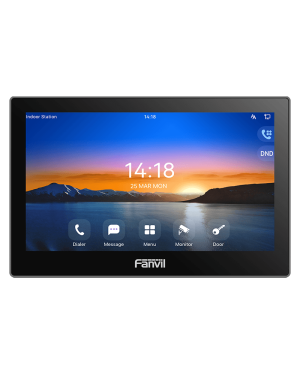Monitor Audio/Video  IP/SIP para interior, Wi-Fi, pantalla táctil de 7″, Apertura remota