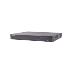 DVR 4 Canales TURBOHD + 4 Canales IP / 8 Megapixel (4K) / Audio de dos vías por Coaxitron / ACUSENSE / Reconocimiento Facial / 1 Bahía de Disco Duro / Salida de Video en 2K / H.265+