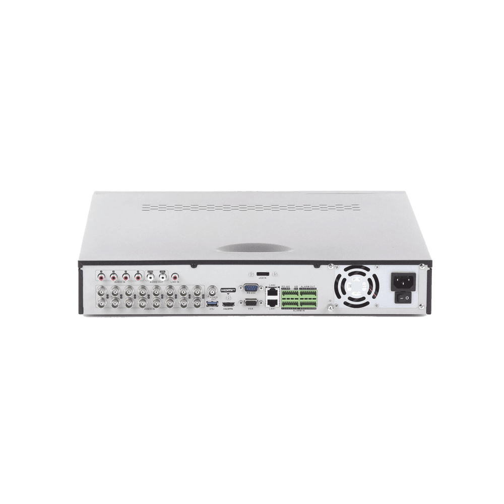 DVR 16 Canales TurboHD + 8 Canales IP / 3K/5MP / Audio por Coaxitron / Acusense / 4 Bahías de Disco Duro / Videoanalisis / 16 Entradas de Alarma - Imagen 4