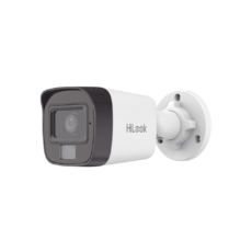 [Dual Light] Bala IP 2 Megapixel (1080p) / Lente 2.8 mm / Ángulo de visión 101° / 20 mts IR + 15 mts Luz Blanca / Micrófono Integrado / ACUSENSE Lite / Exterior IP67 / PoE / dWDR / H.265+ / ONVIF