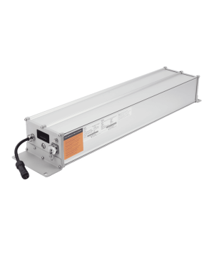 Batería de Ion-Litio para Videovigilancia 1280 Wh,  100Ah,  Controlador Incluido, Conexión Directa a Panel Solar y Salida de 12 Vcc o 24 Vcc