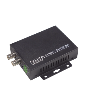 Convertidor de CVI, TVI, AHD, CVBS a HDMI, salida HDMI 1080P 60Fps / Bucle de salida CVBS / Soporta hasta 8MP CVI, 8MP TVI, 8MP AHD / Admite señal de entrada 960H / Incluye fuente de alimentación y cable BNC.