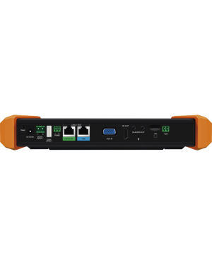 Probador de Vídeo con Pantalla LCD de 7″ para IP ONVIF / 8MP TVI + 8MP CVI + 8MP AHD + SDI/EX???SDI + Multímetro + Cable TDR / Prueba de Red de Fibra Óptica + Medidor de Distancia Laser + Cámara Integrada