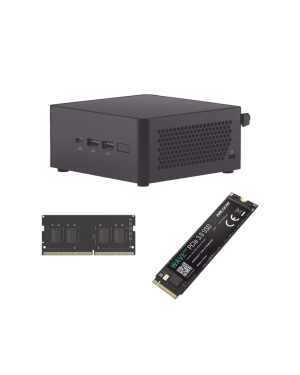ASUS NUC KIT / ESTACION DE TRABAJO / CORE 3- 100U / RAM 16GB / SSD 256 GB