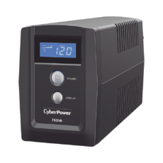 UPS de 750 VA/300 W, Topología Línea Interactiva, Entrada 120 Vca NEMA 5-15P, y 6 Salidas NEMA 5-15R, Con Regulador de Voltaje (AVR)