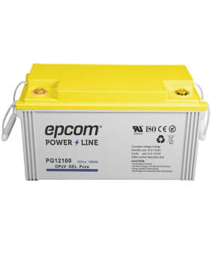 Batería de GEL PURO OPzV / 12 V @ 100 Ah / Ciclo profundo / Uso en Aplicaciones Fotovoltaicas y de Respaldo