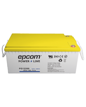Batería de GEL PURO OPzV / 12 V @ 200 Ah / Ciclo profundo / Uso en Aplicaciones Fotovoltaicas y de Respald