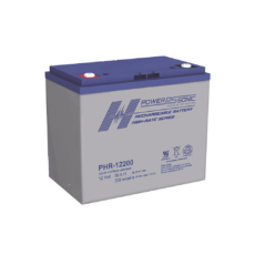 Batería 12V, 58AH, Para Respaldo, Serie PHR, Tecnologías AGM/VRLA, 5 Años Vida Útil, Terminales M6, Reconocida UL