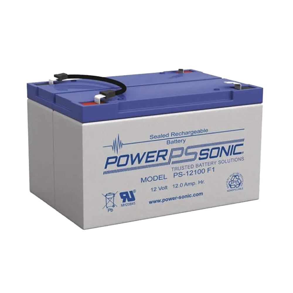 Batería 12V, 12AH, Para Respaldo, Tecnologías AGM/VRLA, 5 Años Vida Útil, Terminales F2, Reconocida UL