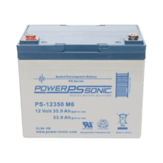 Batería 12V, 35AH, Para Respaldo, Tecnologías AGM/VRLA, 5 Años Vida Útil, Terminales M6, Reconocida UL