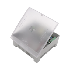 Fuente de Poder con Gabinete de 4 Salidas de 11 - 15 Vcc / 5 Amper /  Soporta Batería de Respaldo / Voltaje de Entrada: 96 - 264 Vca / Soporta Protección contra Sobrecorriente de Salida, Protección contra Cortocircuito /