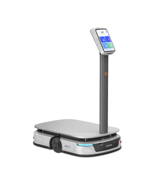 Robot Móvil Autónomo KEENON S100 | Capacidad 100 kg+ | LiDAR Dual | Uso Industrial