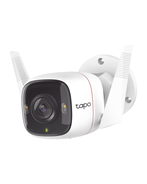 Cámara IP 4 Megapixel (2K) / Lente 3.18 mm / Wi-Fi / 30 mts IR / Exterior IP66 / Audio Bidireccional / Micro SD  hasta 256 GB / Compatible con Google y Alexa