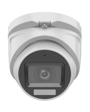 [Dual Light + ColorVu] Turret TURBOHD 2 megapixel / 30 mts IR + 20 mts luz blanca/ Lente 2.8 (100° de Visión) / Exterior IP66 / Audio por Coaxitron / TVI-AHD-CVI-CVBS / Metal / Smart-Hybrid light