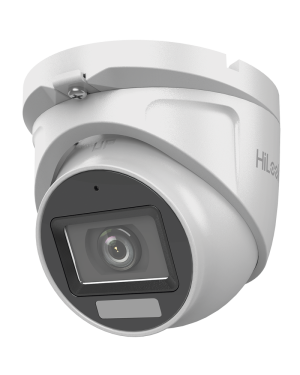 [Dual Light + ColorVu] Turret TURBOHD 2 megapixel / 30 mts IR + 20 mts luz blanca/ Lente 2.8 (100° de Visión) / Exterior IP66 / Audio por Coaxitron / TVI-AHD-CVI-CVBS / Metal / Smart-Hybrid light