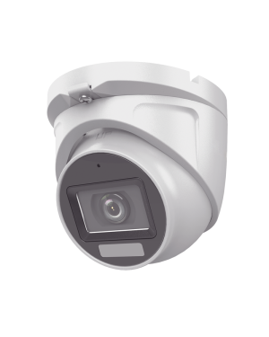 [SIN LOGO DE MARCA][Dual Light + ColorVu] Turret TURBOHD 2 megapixel / 30 mts IR + 20 mts luz blanca/ Lente 2.8 (100° de Visión) / Exterior IP66 / Audio por Coaxitron / TVI-AHD-CVI-CVBS / Metal / Smart-Hybrid light