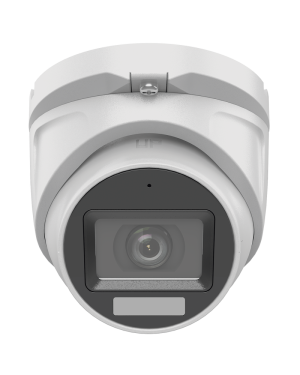 [Dual Light + ColorVu] Turret TURBOHD 3K megapixel / 30 mts IR + 20 mts luz blanca/ Lente 2.8 (105° de Visión) / Exterior IP66 / Audio por Coaxitron / TVI-AHD-CVI-CVBS / Metal  / Smart-Hybrid light