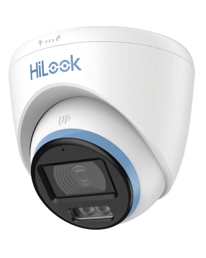[Dual Light + ColorVu] Turret TurboHD 3K / 5 Megapixel / Lente 3.6 mm / 40 mts IR EXIR + 40 mts Luz Blanca / Micrófono Integrado / Exterior IP67 / dWDR