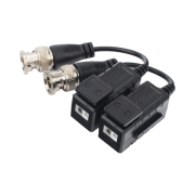 Kit de Transceptores (Baluns) con Terminal PUSH SUPERIOR, Resolución 4K , Cable flexible COAXIAL Blindado / COAXITRON / AUDIO POR COAXITRON / Menu OSD /Conector 100% COBRE / protección TVS, Calidad PREMIUM