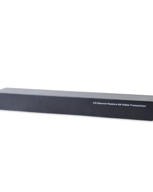 (TRANCEPTOR) RECEPTOR DE VIDEO PASIVO DE 16 CANALES / Resolución 4K / Compatible con cable UTP Cat 5e/6 / Compatible con HD-TVI/CVI/AHD/CVBS / TODO INCLUIDO PARA RACK / Protección Interconstruida contra sobretensión.