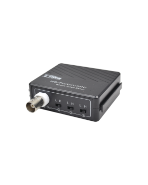 (TRANSCEPTOR) RECEPTOR DE VIDEO ACTIVO DE LARGO ALCANCE /  400 Metros con RECEPTOR ACTIVO TT4501T / Resolución 2 MP / Compatible con cámaras HD-TVI/CVI/AHD/CVBS / Protección Interconstruida contra sobretensión.
