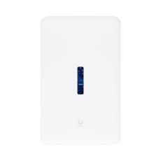 Dream Wall Cloud Gateway 10G Diseñado para Montaje en Pared con WiFi 6 Integrado, Switch PoE de Alta Potencia y Compatibilidad Total con Aplicaciones UniFi