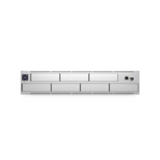 NVR PRO UniFi Protect, con bahía  para 7 discos duros, almacena hasta 20 cámaras 4k o 60 cámaras 1080p, pantalla táctil