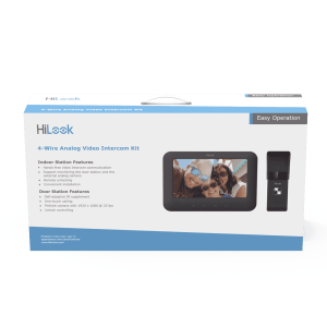 Kit de Videoportero Analógico con Pantalla LCD a Color de 7" / Frente de Calle para Exterior IP65 / Salida de Relevador