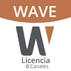Licencia de 8 Canal de Wisenet Wave Profesional