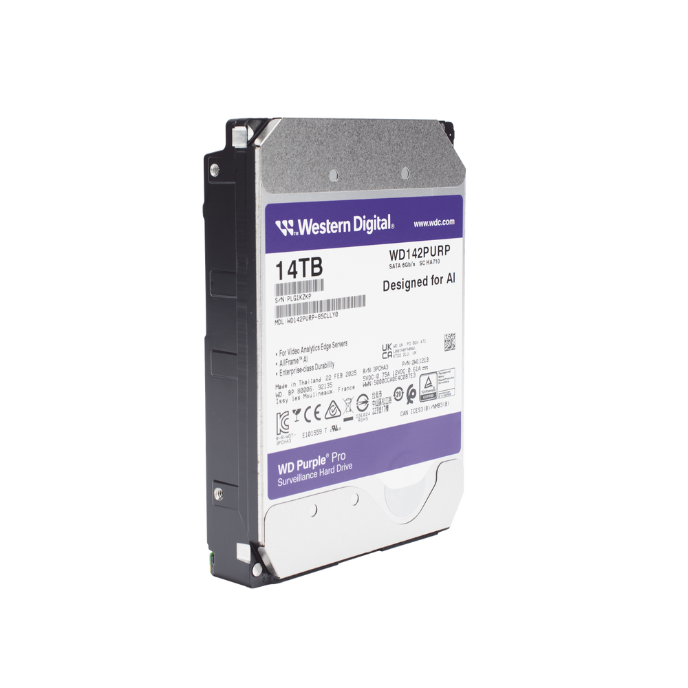 Disco duro WD de 14TB / 7200RPM / Optimizado para soluciones de video inteligente - Imagen 4