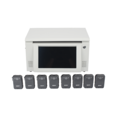 Kit de descarga simultanea para Bodycam | Estación de descarga XMRA8R3 | 8 X Bodycam  XMRR3