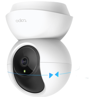 Cámara de Seguridad Wi-Fi Pan/Tilt, 2K Definition, Visión Nocturna 30 pies, 360° Horizontal, 114° Vertical, Detección de Movimiento, Audio Bidireccional, Alarma Sonora/Lumínica, MicroSD 256GB, Modo Privacidad