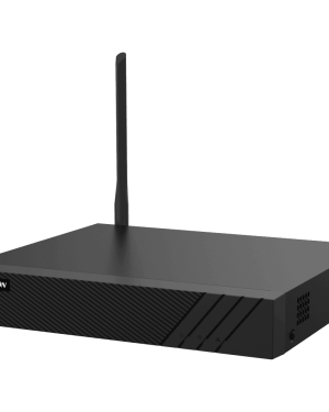 NVR 4 Megapixel / 8 canales IP / 1 Bahía de Disco Duro / 2 Antenas Wi-Fi / Salida de Vídeo Full HD