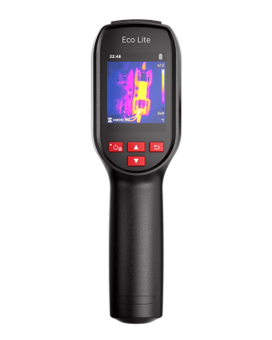 Cámara Térmica Eco Lite / Detector de 96 × 96 Píxeles / Medición de -20 °C a 550 °C / Autonomía 14 Horas / Diseño Compacto IP54 / Ideal para Hogar