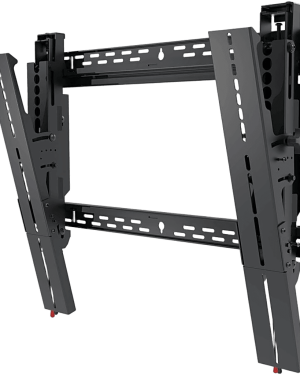 Soporte de Pared Universal Tijera SmartMount / Extensión 12 pulgadas (305 mm) / Carga Máxima 200 lb (90.7 kg) / Ajuste Tilt +15°/-2° con IncreLok / Patrón VESA 200×100 a 600×600 mm / Apertura Abierta para Cajas Empotradas / In