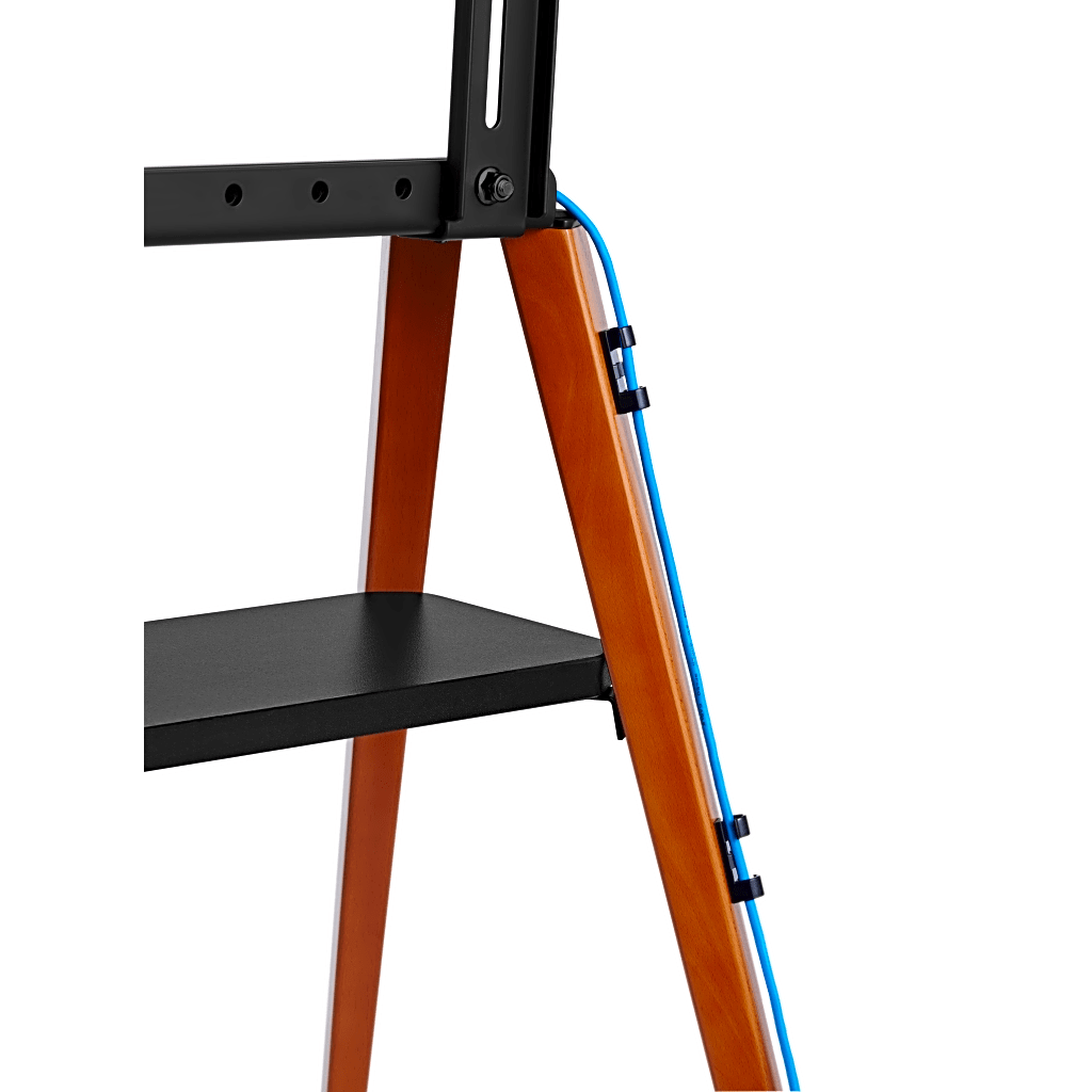 Soporte de TV Easel Studio TV Floor Stand | Compatible VESA 200x200 a 600x400 | Para Pantallas de hasta 75 Pulgadas | Capacidad de Peso 40 kg | Altura Ajustable 905-2590 mm | Incluye Cable Anti-Caída - Imagen 4